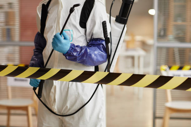 Professional Biohazard technician working in Glen Rock, NJ
